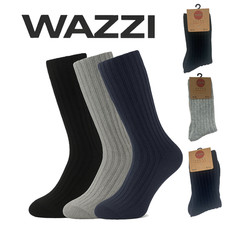 WAZZI Calze Lunghe Uomo Lana