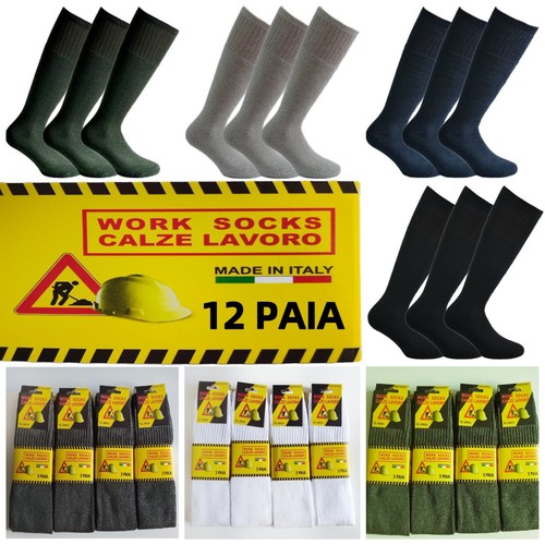 Paia calze lavoro spugna - 12,