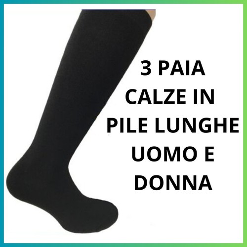 Calze pile lunghe paia - lunghe, 3