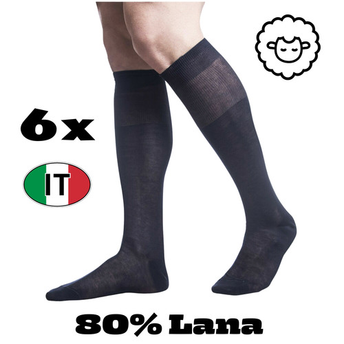 Set paia calze lana lunghe - 6,