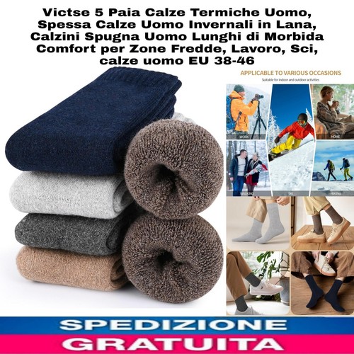 Paia calze termiche uomo - paia,