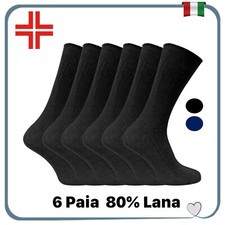 Set 6 paia pack calze da uomo